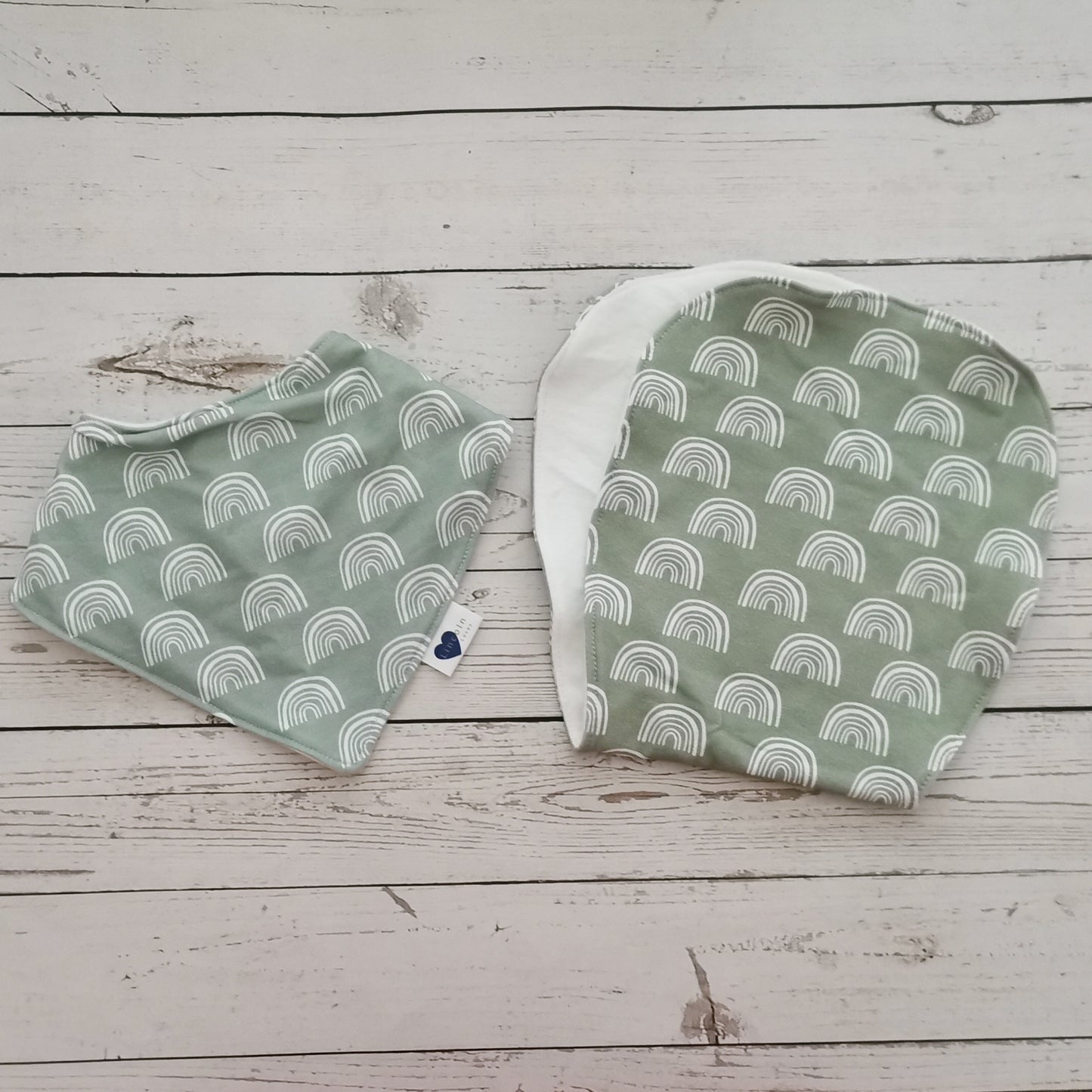 Bib & Burp Cloth Set